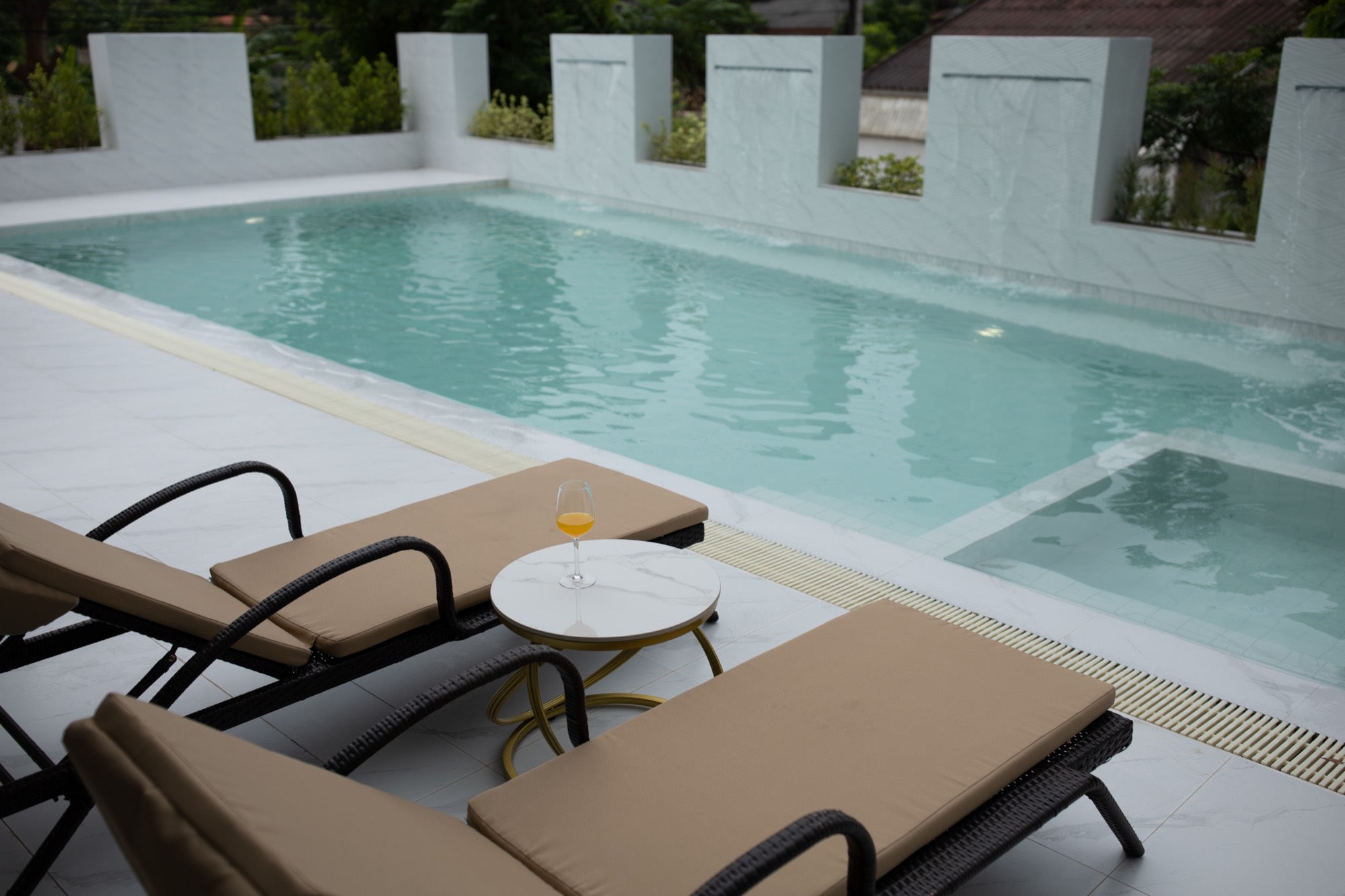 Resort-style swimming pool at Chansiri Residence