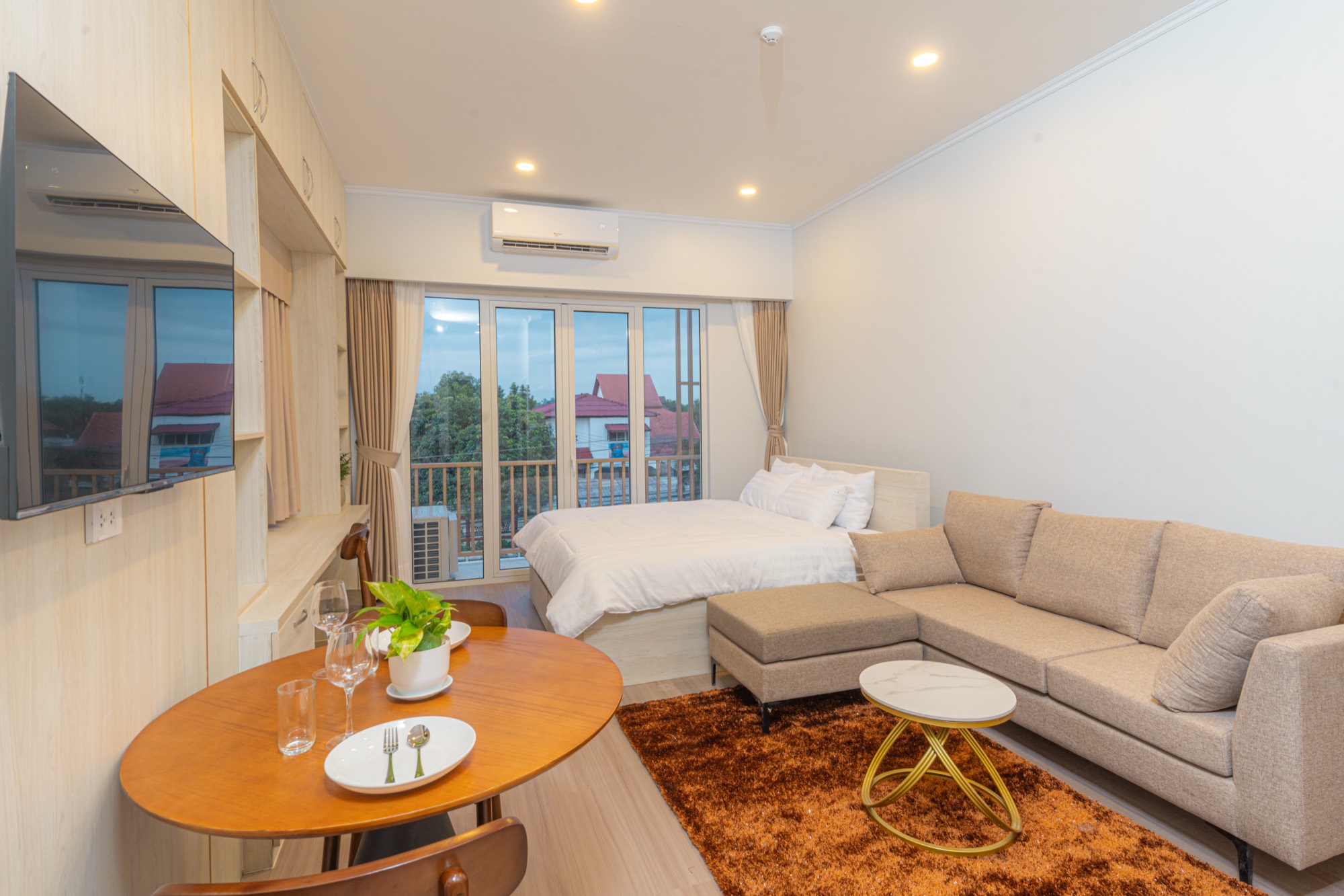 Furnished interior at Chansiri Residence
